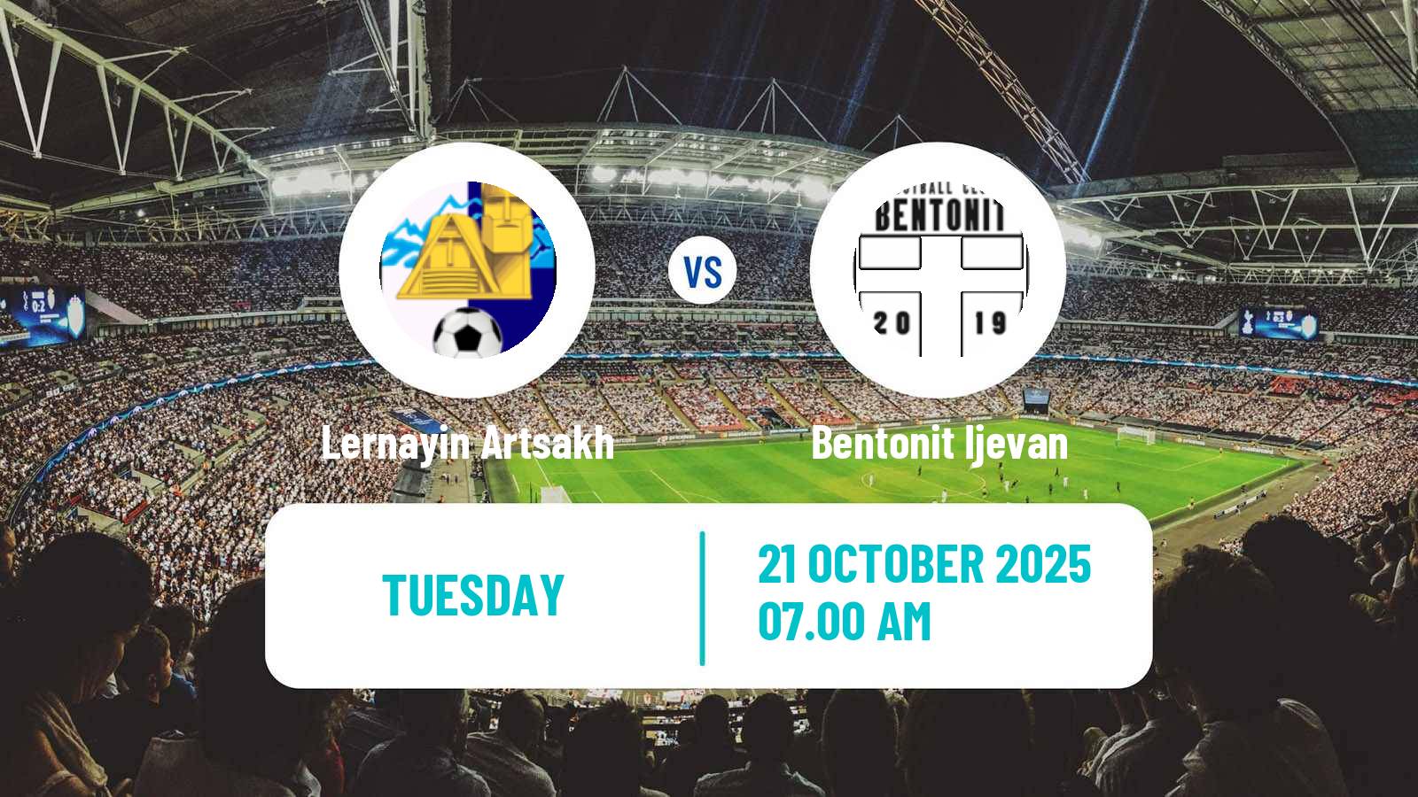 Football Armenian First League Lernayin Artsakh - Bentonit Ijevan