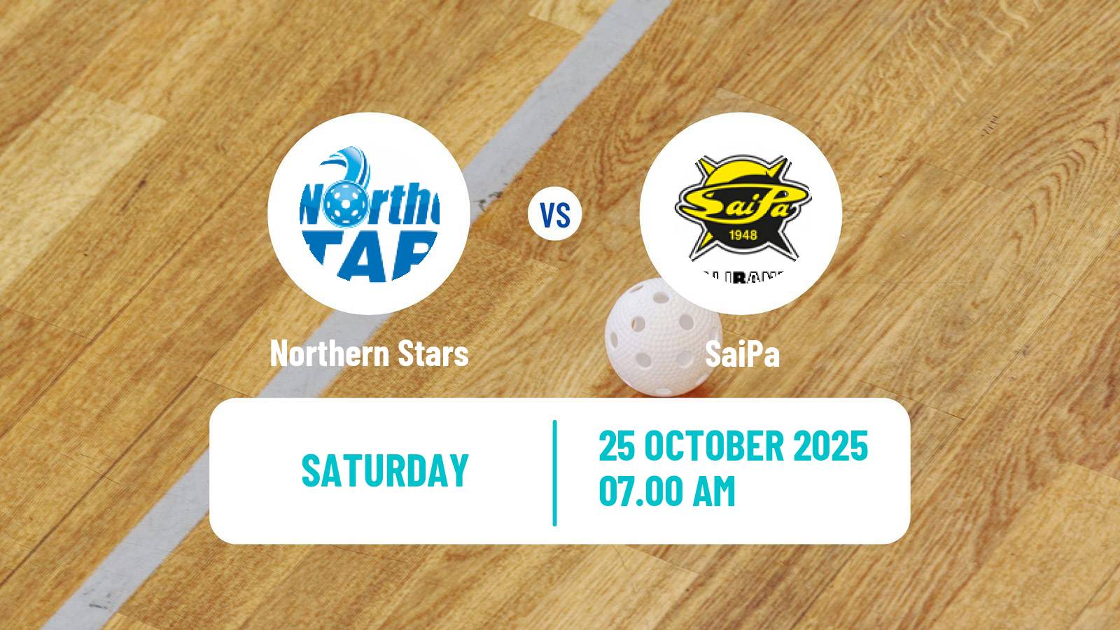 Floorball Finnish F-Liiga Women Northern Stars - SaiPa