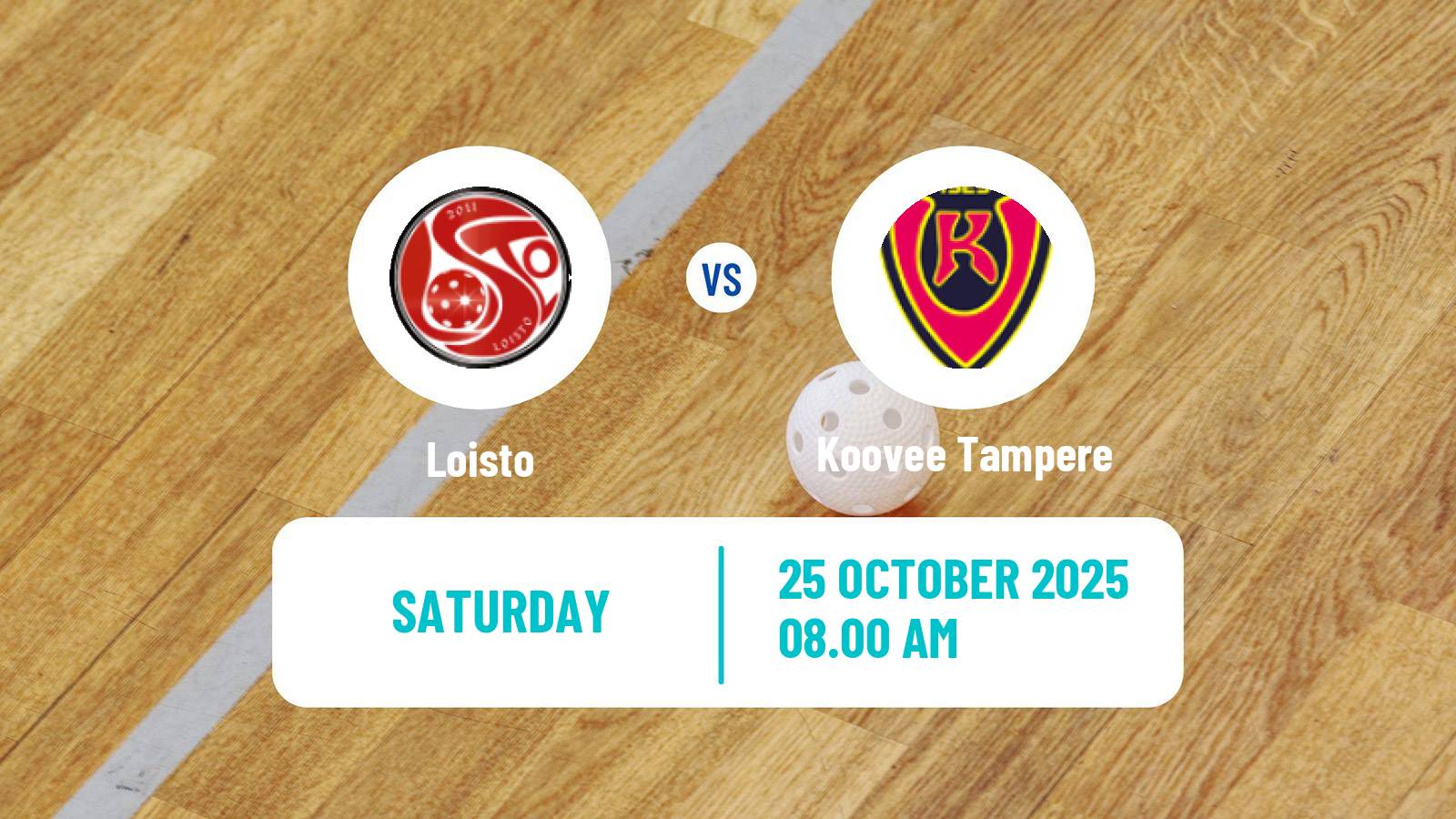 Floorball Finnish F-Liiga Women Loisto - Koovee Tampere