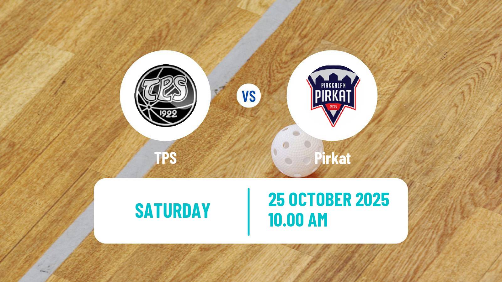 Floorball Finnish F-Liiga Women TPS - Pirkat