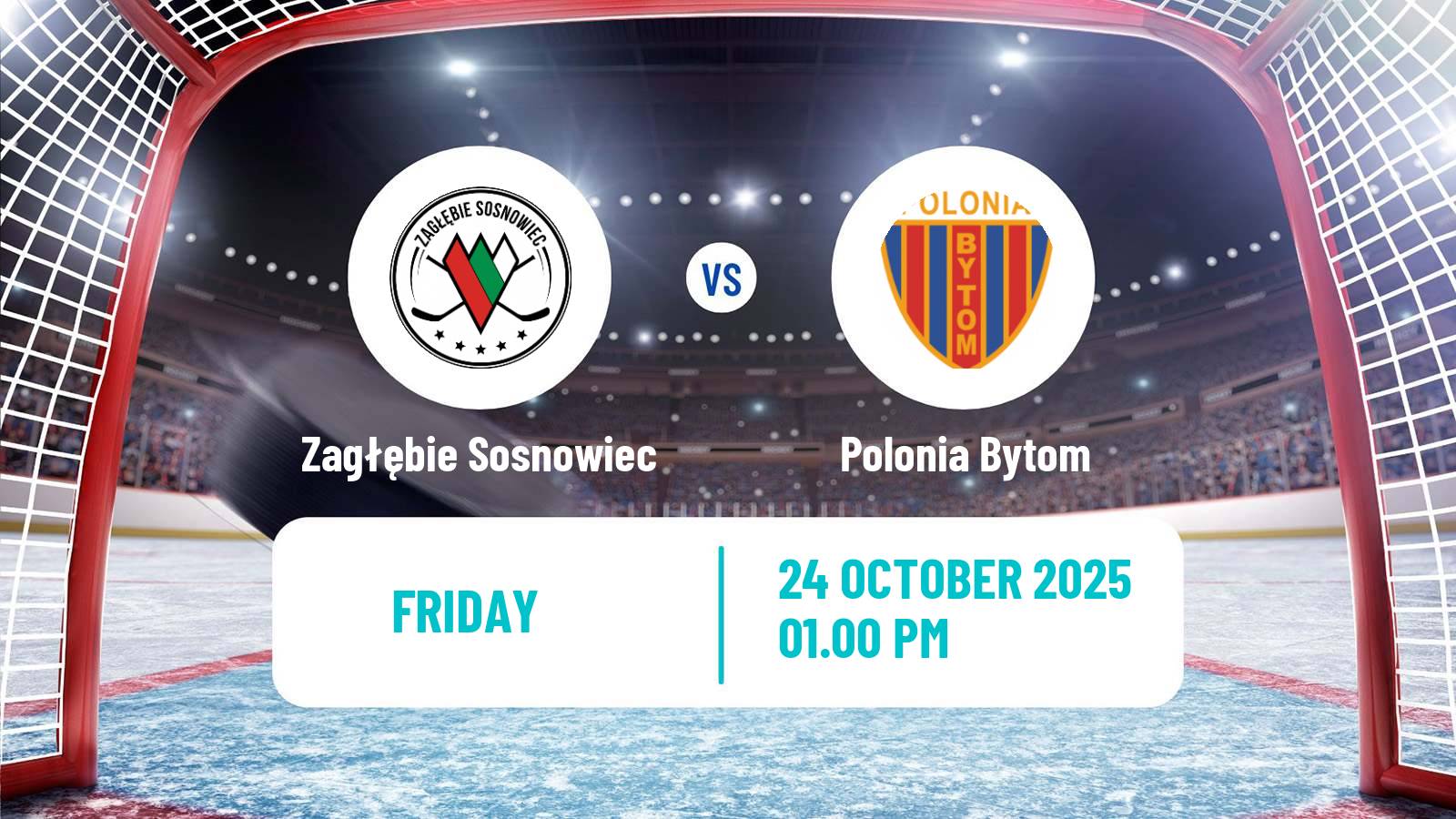 Hockey Polska Liga Hokejowa Zagłębie Sosnowiec - Polonia Bytom