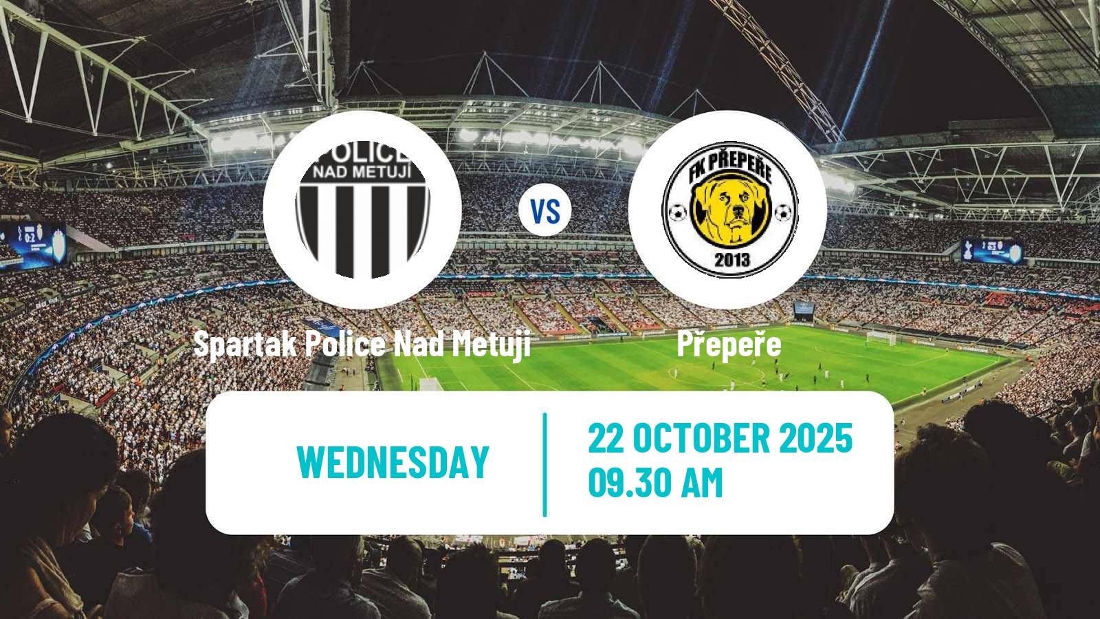Football Czech Division C Spartak Police Nad Metuji - Přepeře