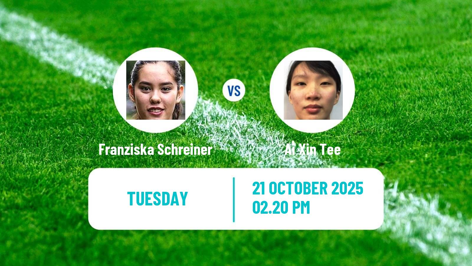 Table tennis Wtt Star Contender London Women Franziska Schreiner - Ai Xin Tee