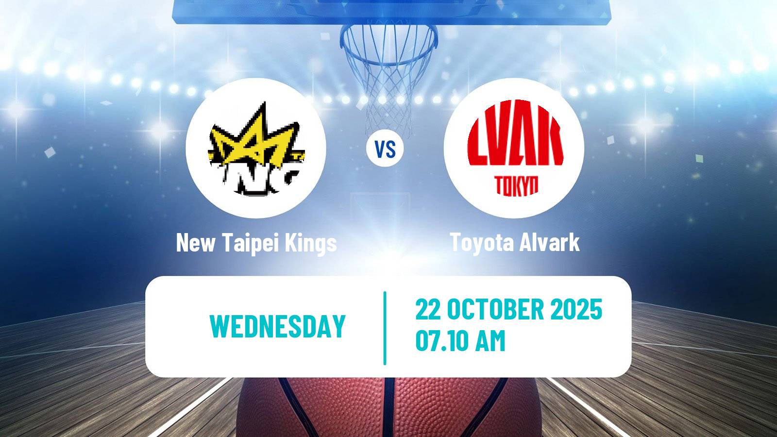 Basketball EASL Basketball New Taipei Kings - Toyota Alvark