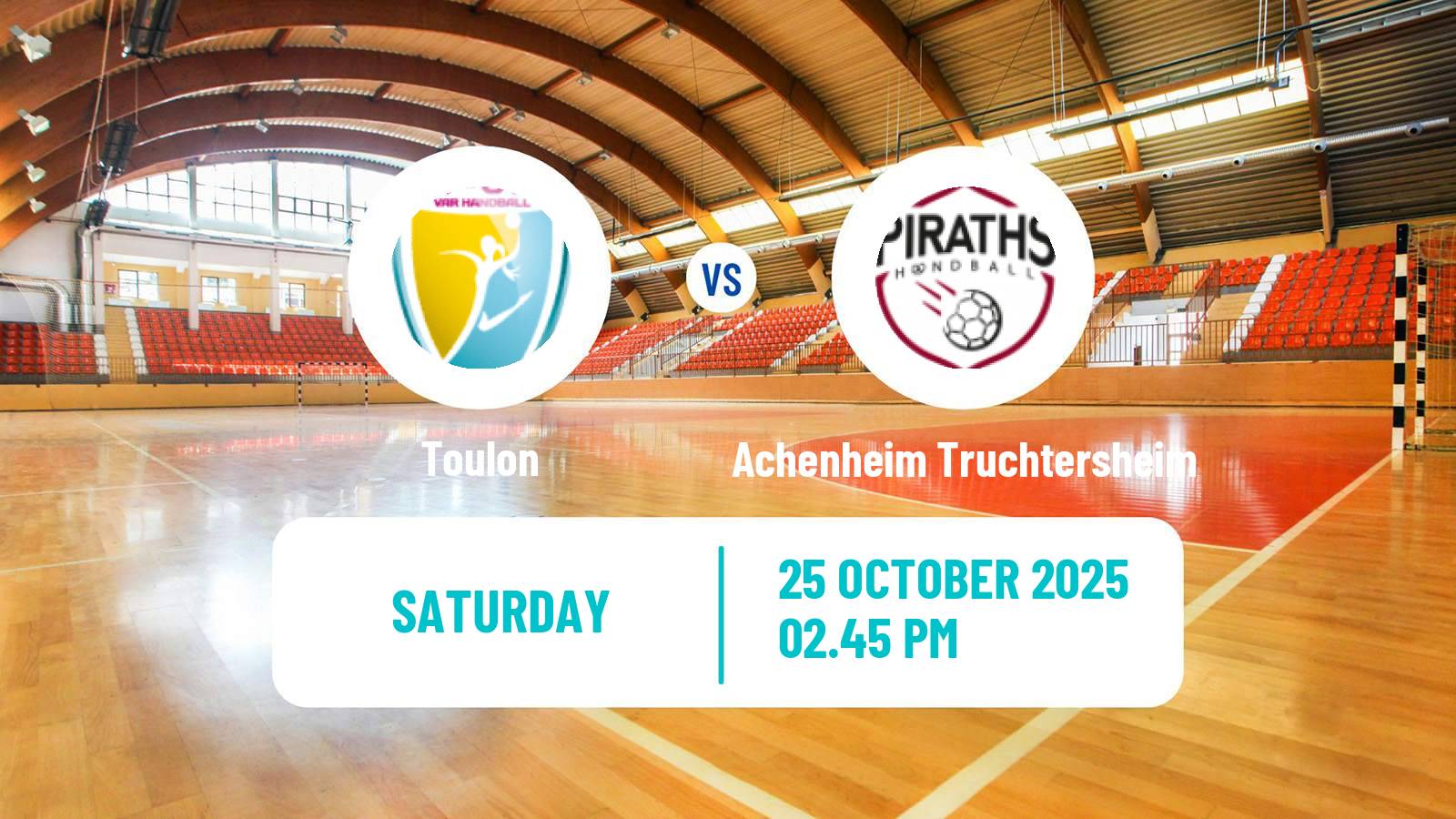 Handball French Division 1 Handball Women Toulon - Achenheim Truchtersheim