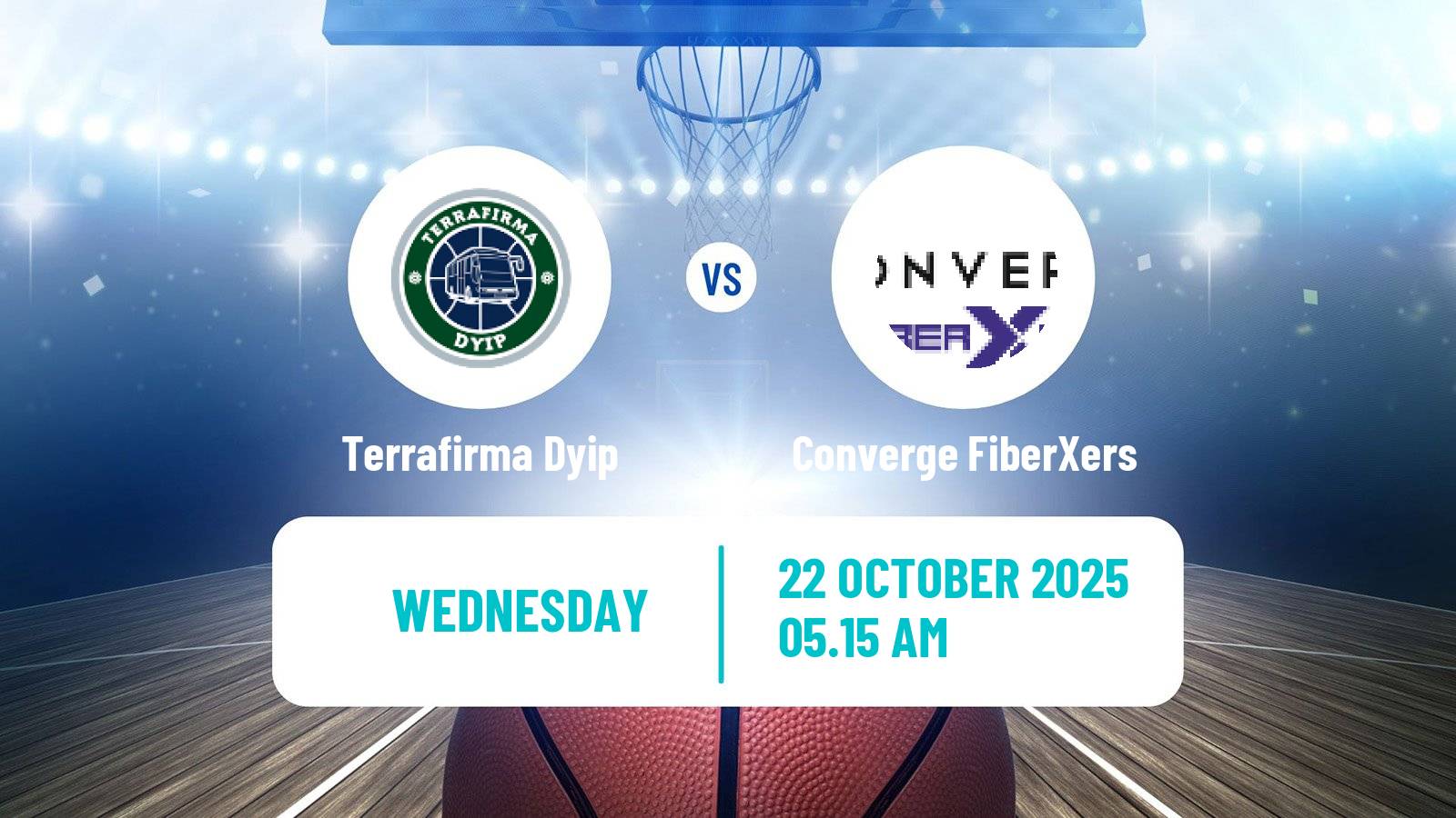 Basketball Philippines Cup Terrafirma Dyip - Converge FiberXers