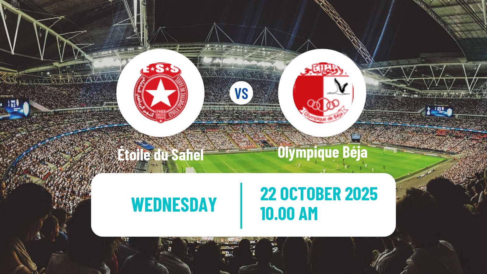 Football Tunisian Ligue Professionnelle 1 Étoile du Sahel - Olympique Béja