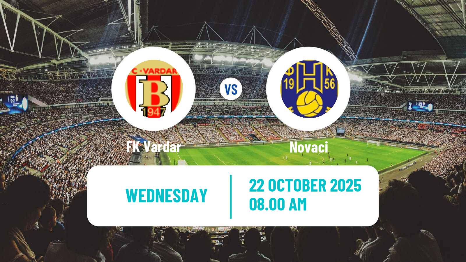 Football North Macedonian Cup Vardar - Novaci