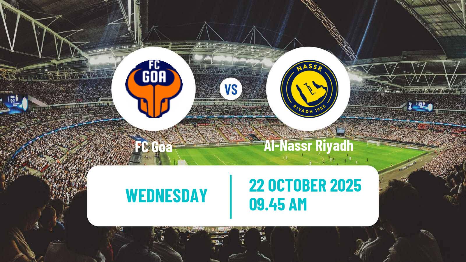 Football AFC Champions League 2 Goa - Al-Nassr Riyadh