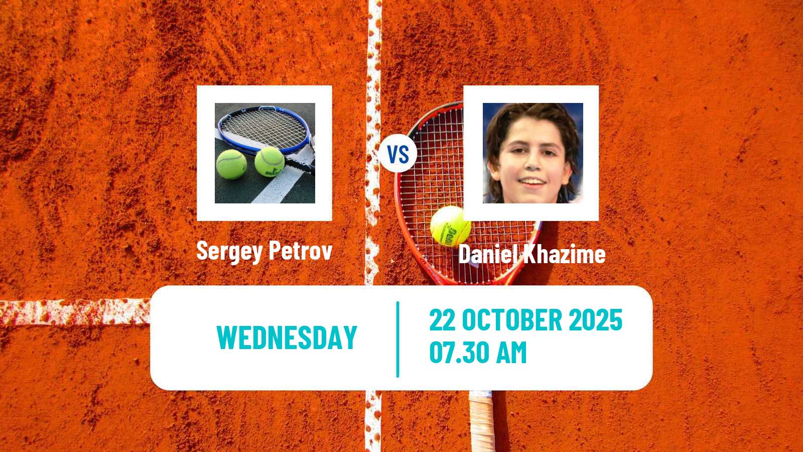 Tennis ITF M15 Sharm Elsheikh 14 Men Sergey Petrov - Daniel Khazime