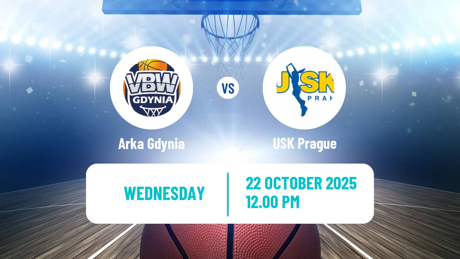 Basketball Euroleague Women Arka Gdynia - USK Prague