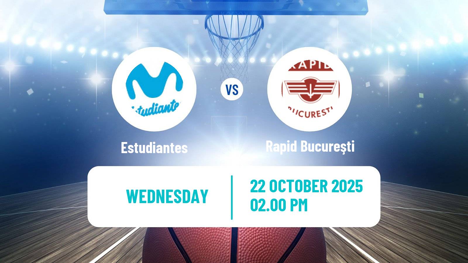 Basketball Eurocup Women Estudiantes - Rapid Bucureşti