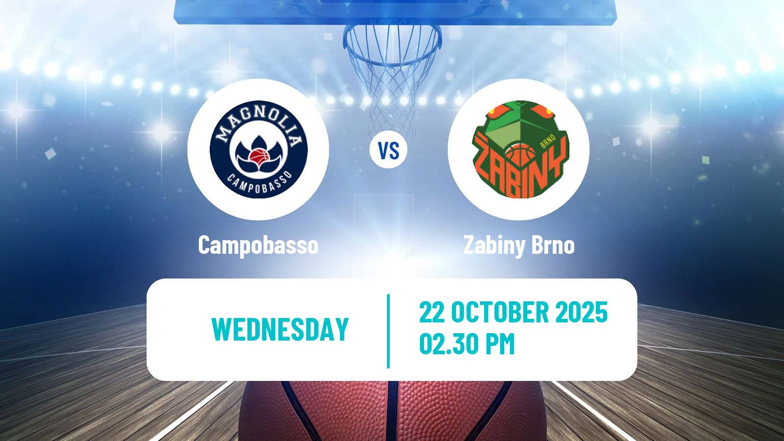 Basketball Eurocup Women Campobasso - Zabiny Brno