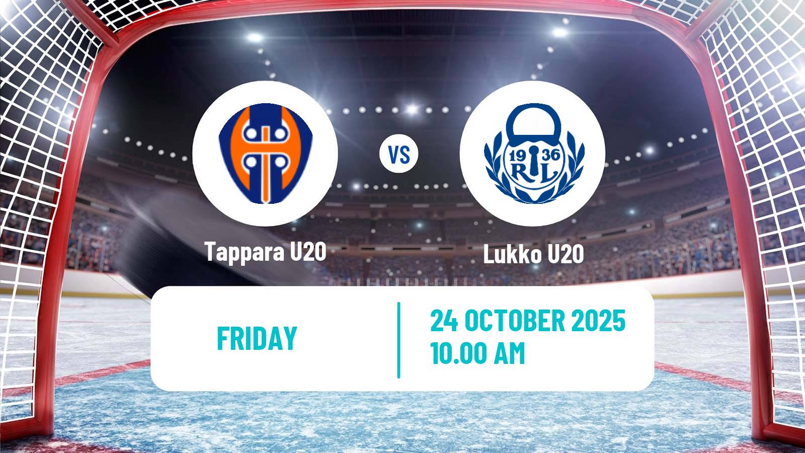 Hockey Finnish SM-sarja U20 Tappara U20 - Lukko U20
