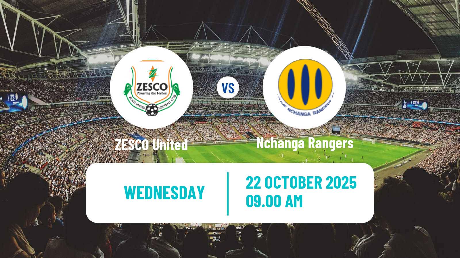 Football Zambian Premier League ZESCO United - Nchanga Rangers