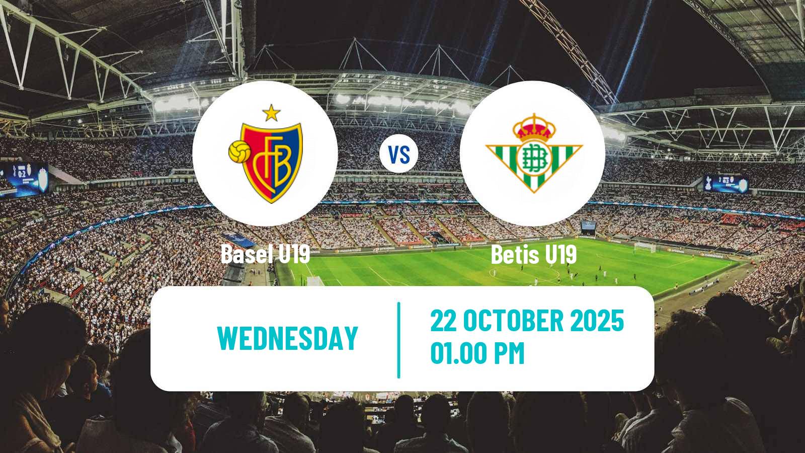 Football UEFA Youth League Basel U19 - Betis U19 Football UEFA Youth League Basel U19 - Betis U19