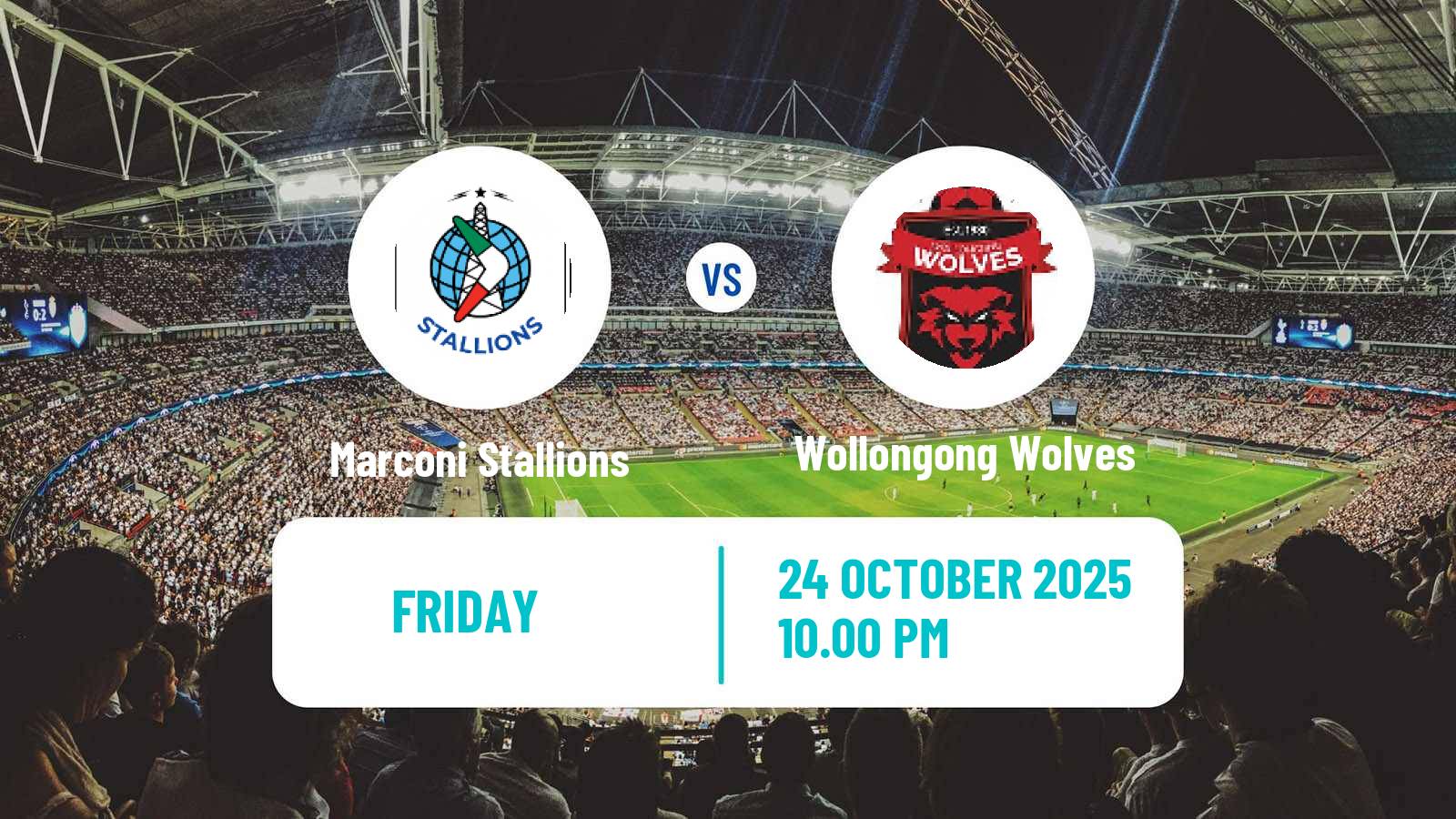 Soccer Australian Championship Marconi Stallions - Wollongong Wolves