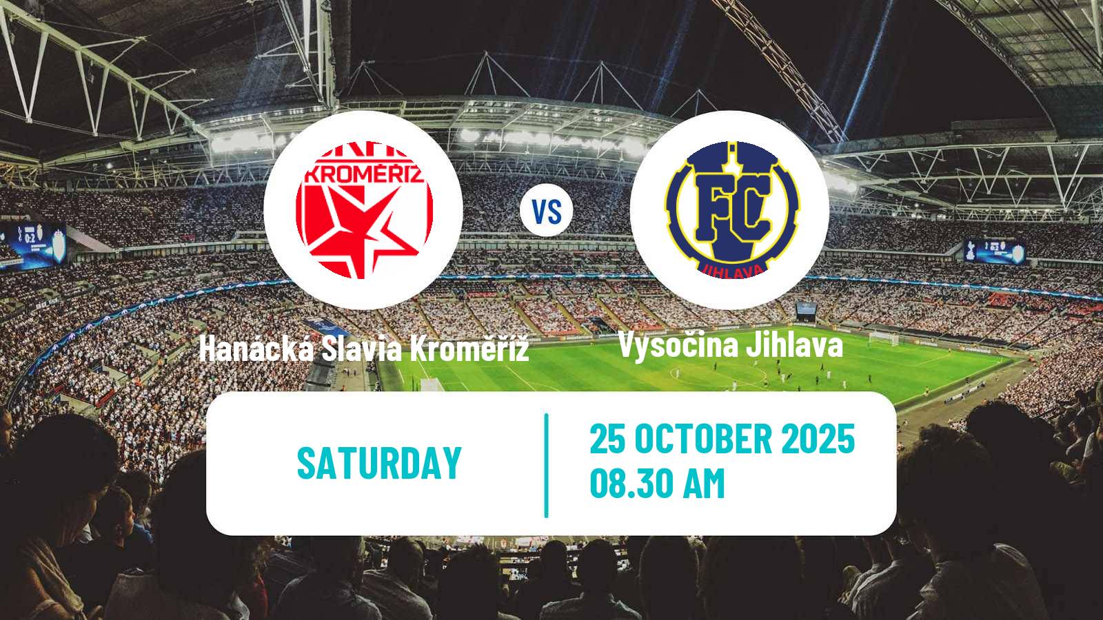 Football Czech Division 2 Hanácká Slavia Kroměříž - Vysočina Jihlava