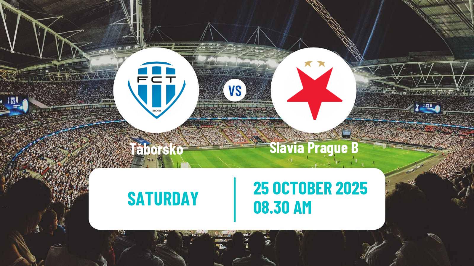 Football Czech Division 2 Táborsko - Slavia Prague B
