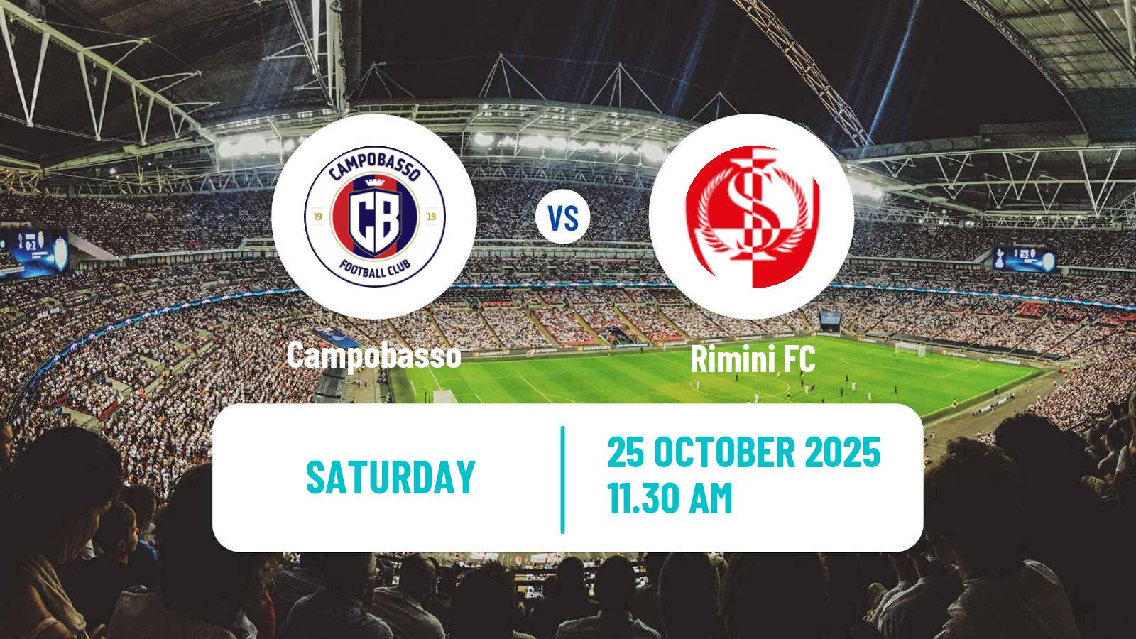 Football Italian Serie C Group B Campobasso - Rimini