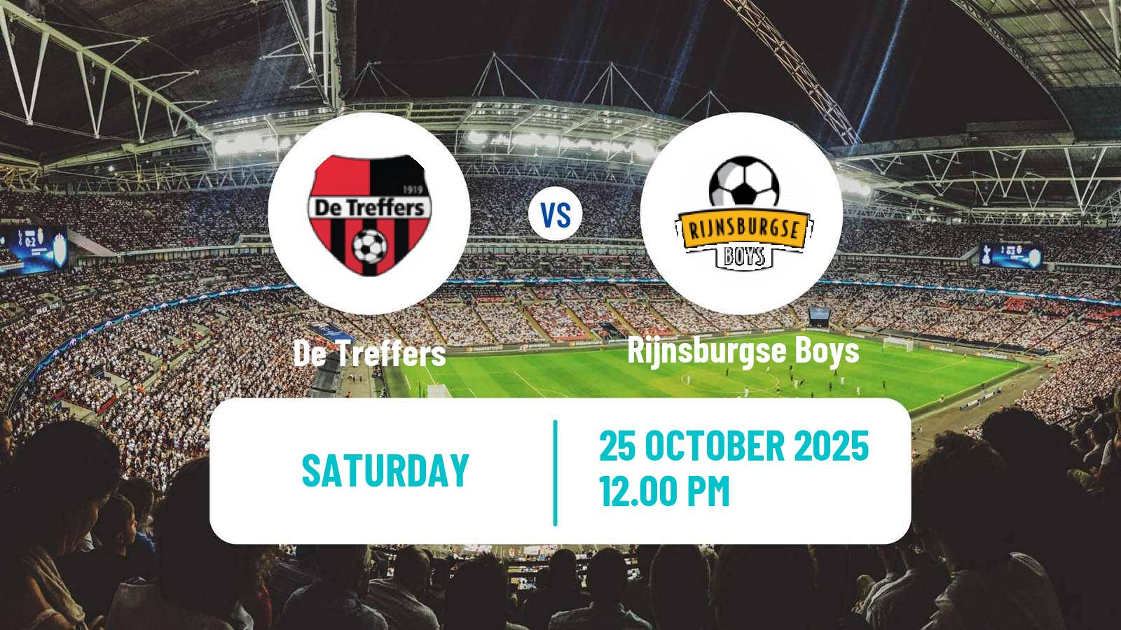 Football Dutch Tweede Divisie De Treffers - Rijnsburgse Boys