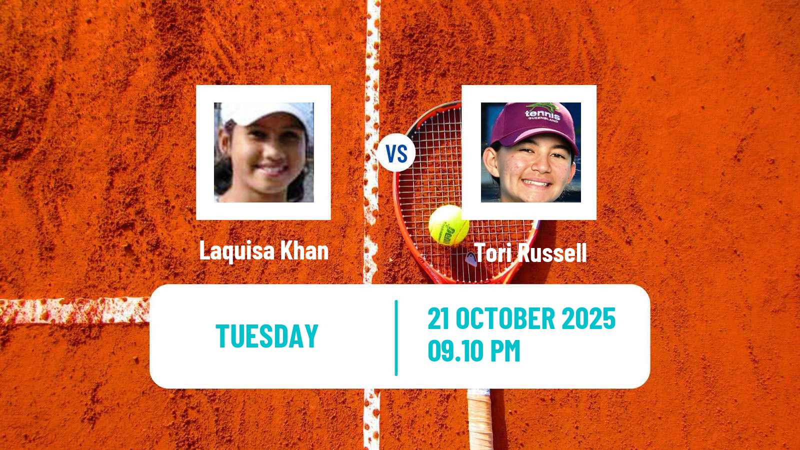 Tennis ITF W35 Brisbane Women Laquisa Khan - Tori Russell