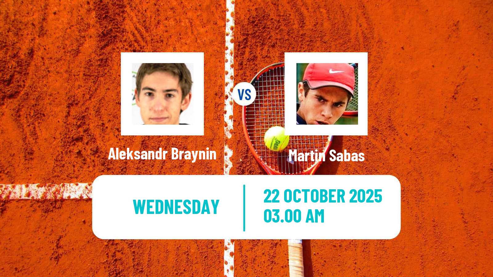 Tennis ITF M15 Heraklion 11 Men Aleksandr Braynin - Martin Sabas