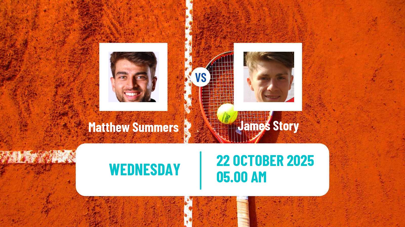 Tennis ITF M25 Sheffield Men Matthew Summers - James Story