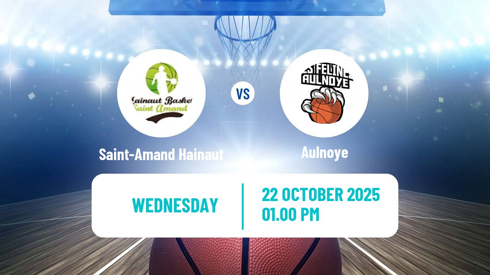 Basketball French Cup Basketball Women Saint-Amand Hainaut - Aulnoye