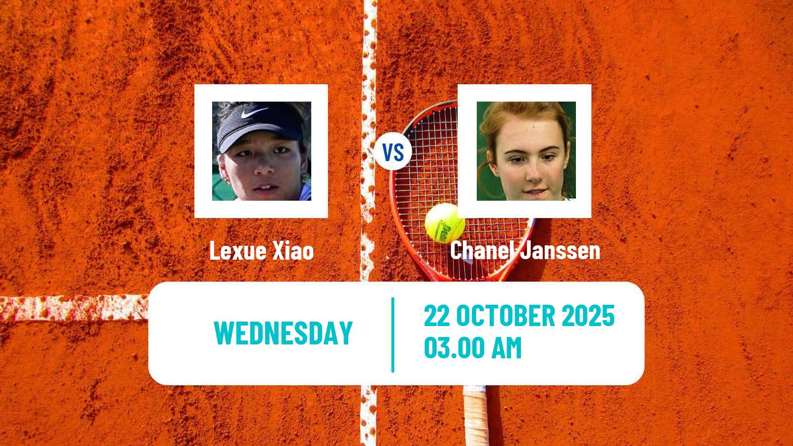 Tennis ITF W15 Sharm Elsheikh 16 Women Lexue Xiao - Chanel Janssen