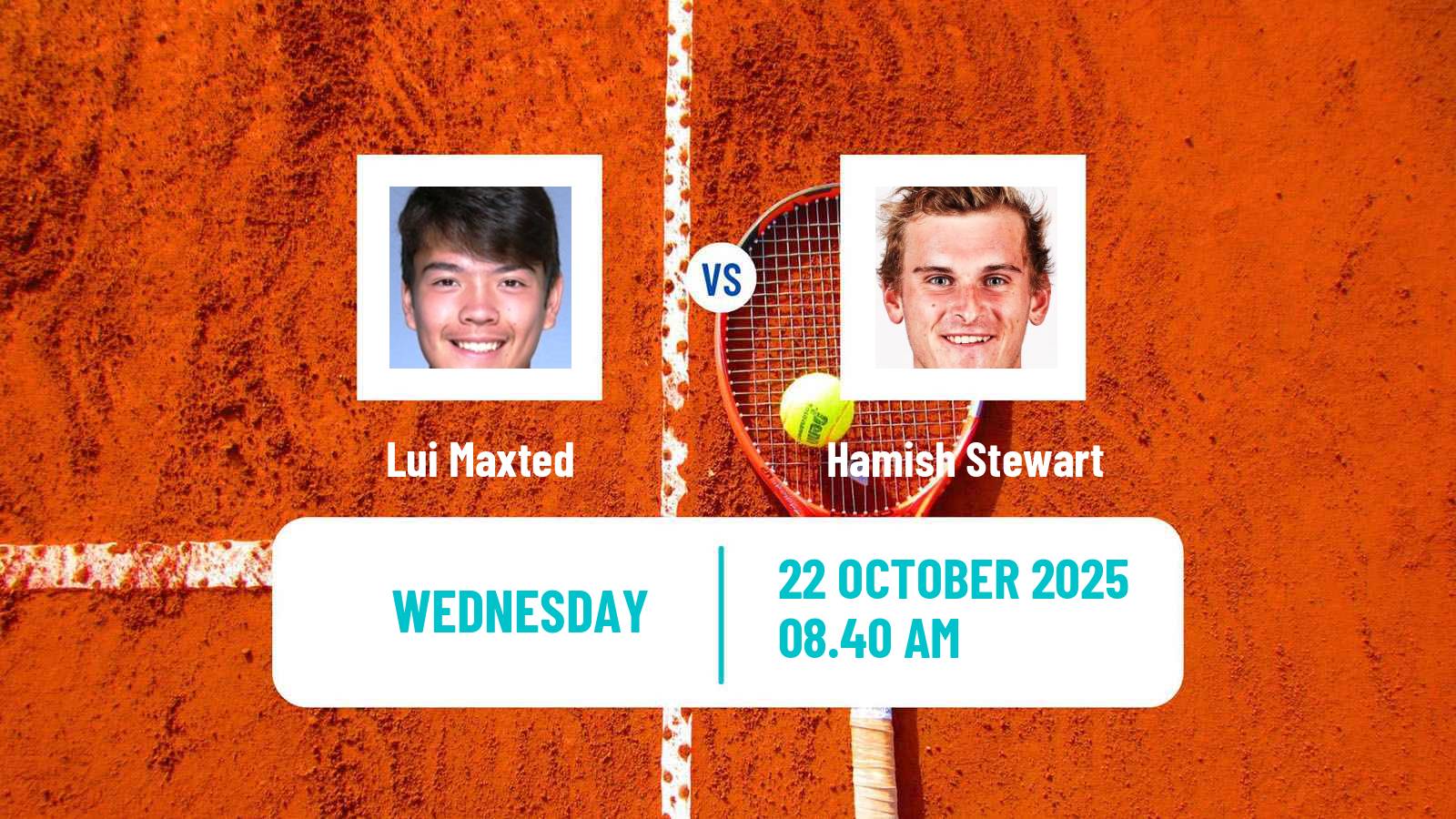 Tennis ITF M25 Sheffield Men Lui Maxted - Hamish Stewart