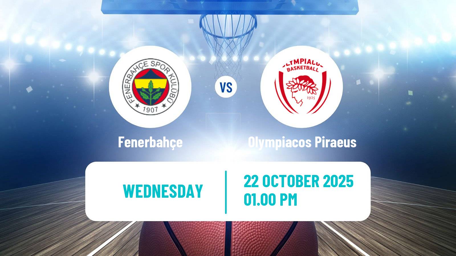 Basketball Euroleague Women Fenerbahçe - Olympiacos Piraeus