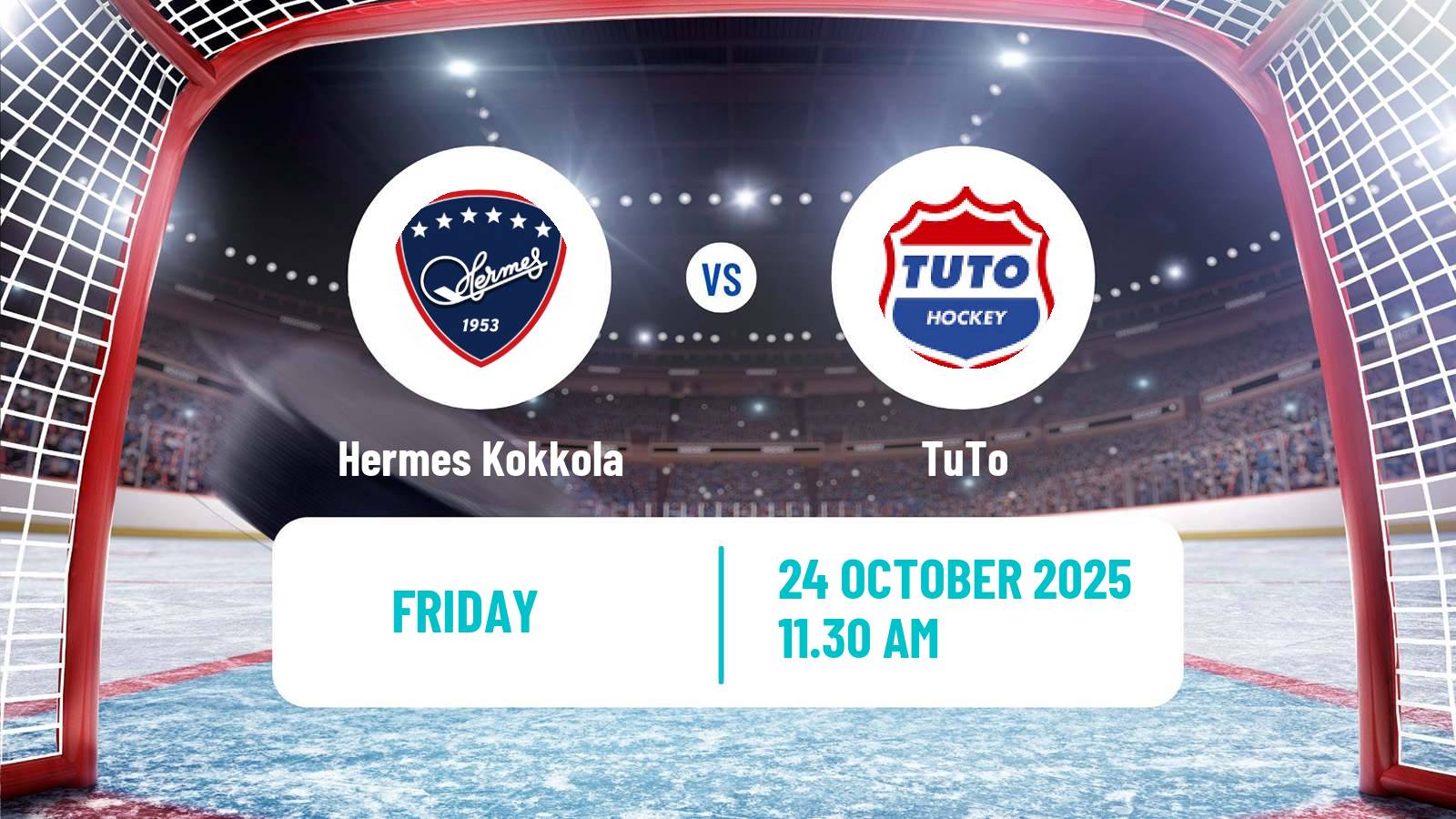 Hockey Finnish Mestis Hermes Kokkola - TuTo