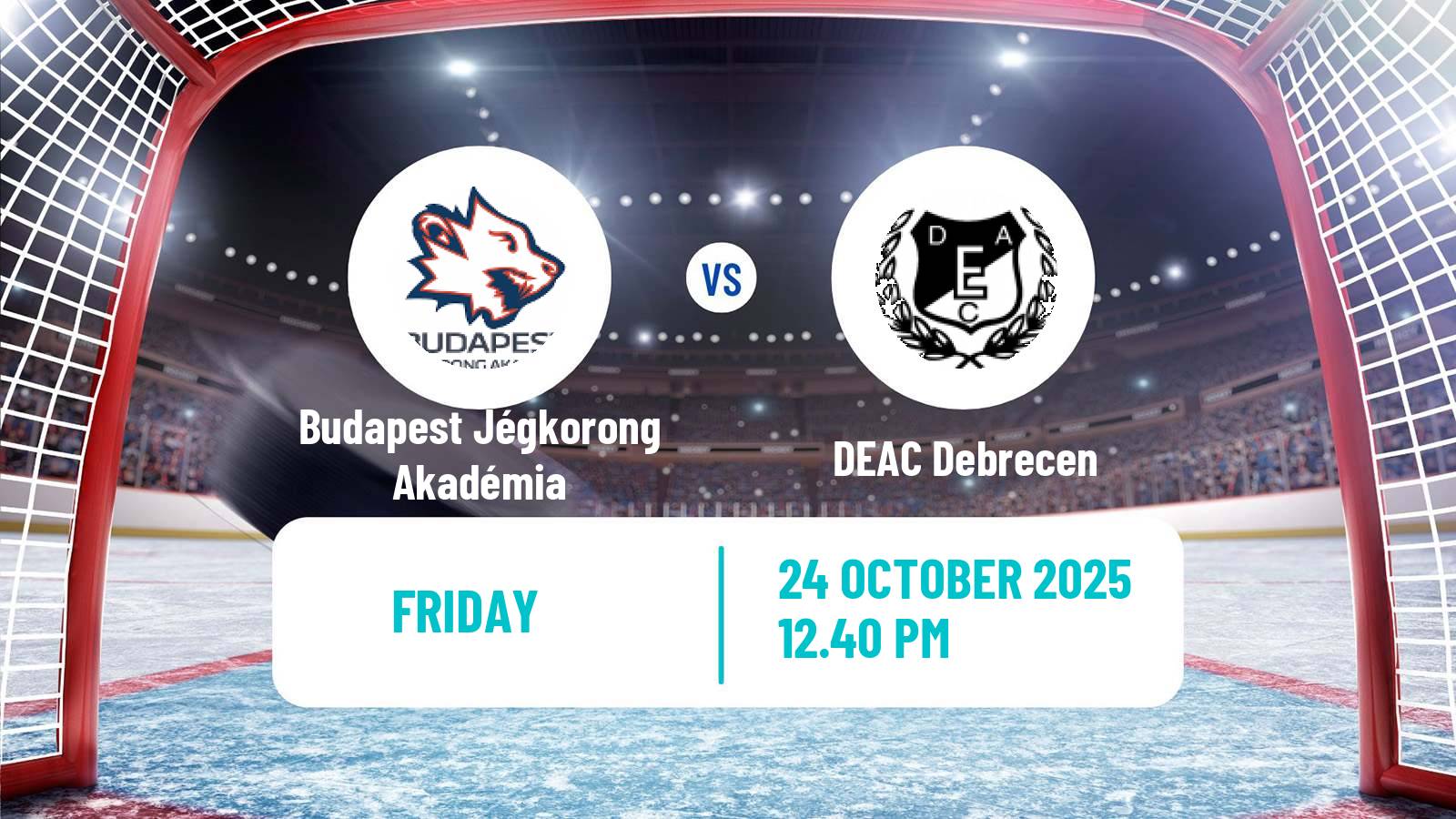 Hockey Hungarian Erste Liga Hockey Budapest Jégkorong Akadémia - DEAC Debrecen
