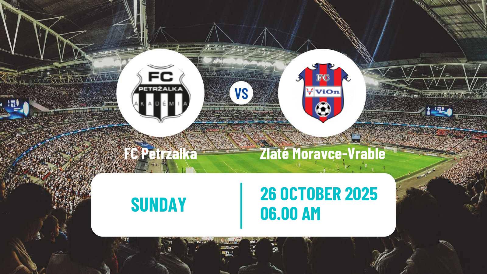Football Slovak 2 Liga Petrzalka - Zlaté Moravce-Vrable
