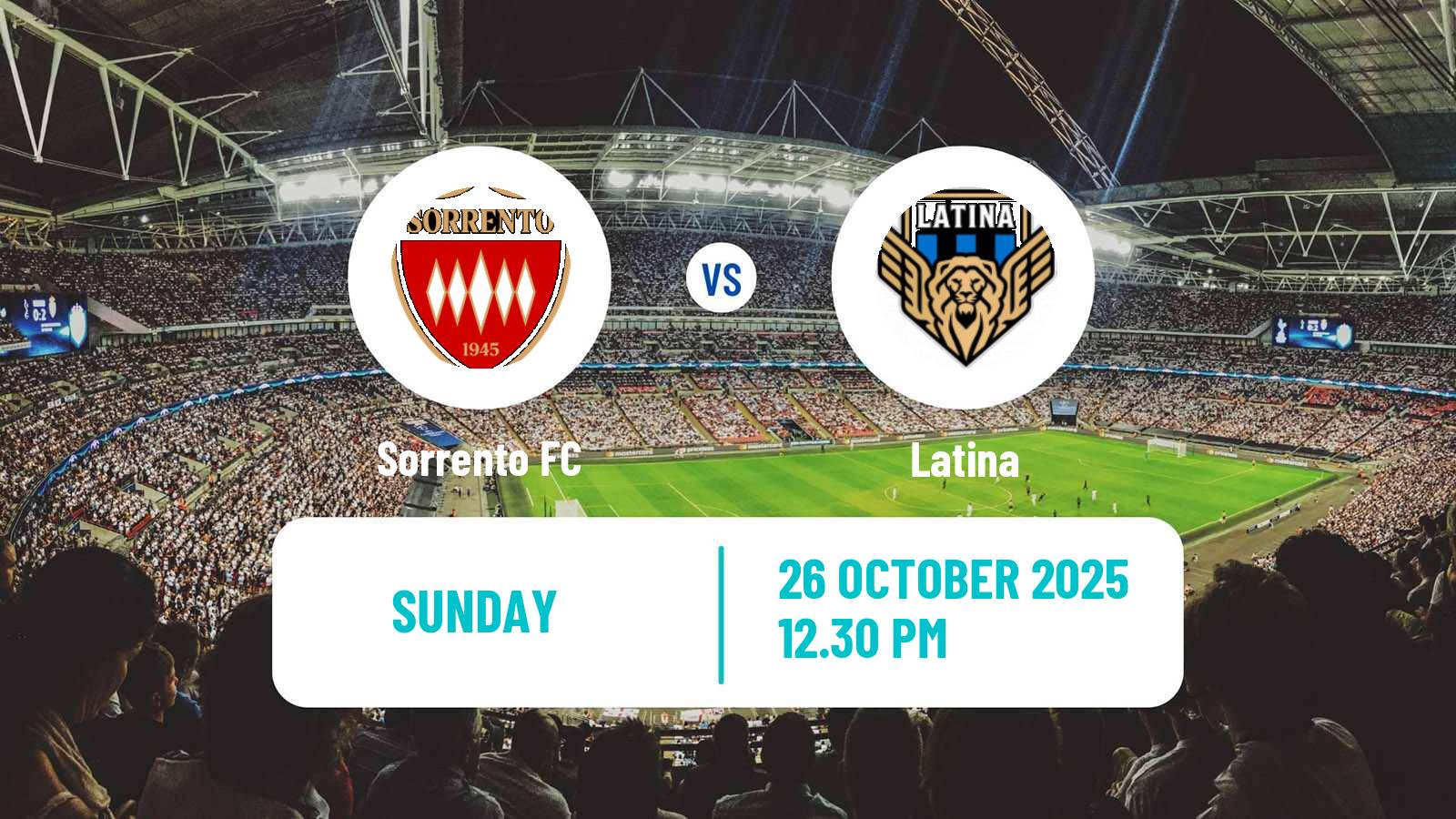 Football Italian Serie C Group C Sorrento - Latina