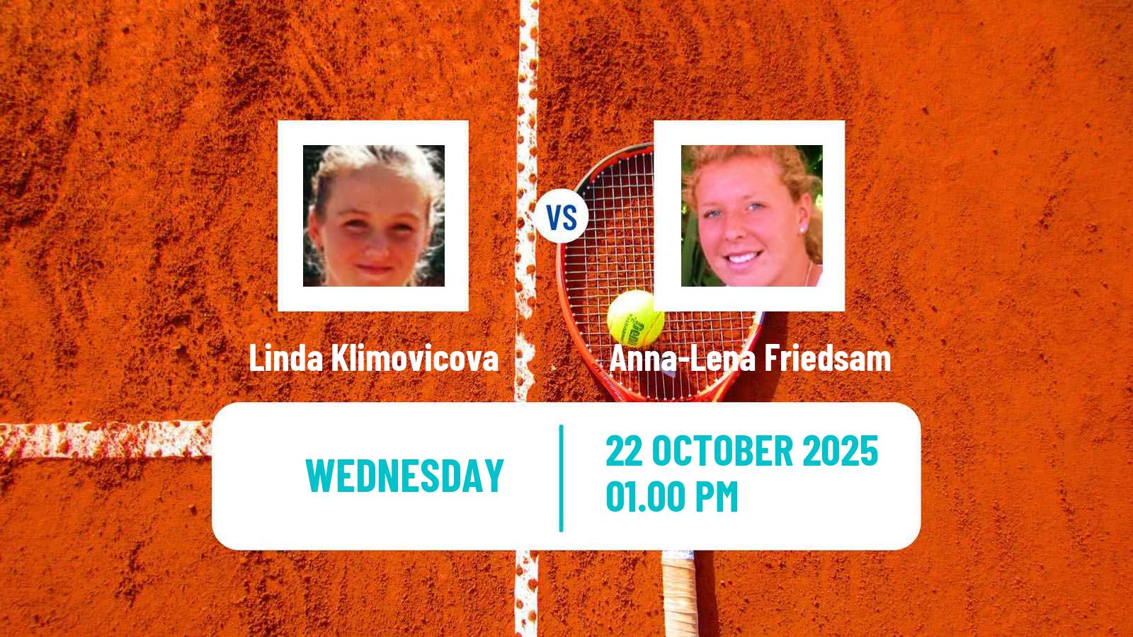Tennis Rovereto Challenger Women Linda Klimovicova - Anna-Lena Friedsam