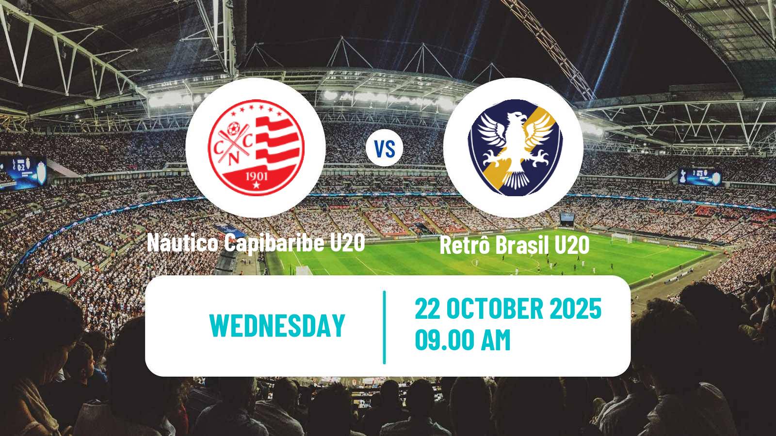 Football Brazilian Pernambucano U20 Náutico Capibaribe U20 - Retrô Brasil U20