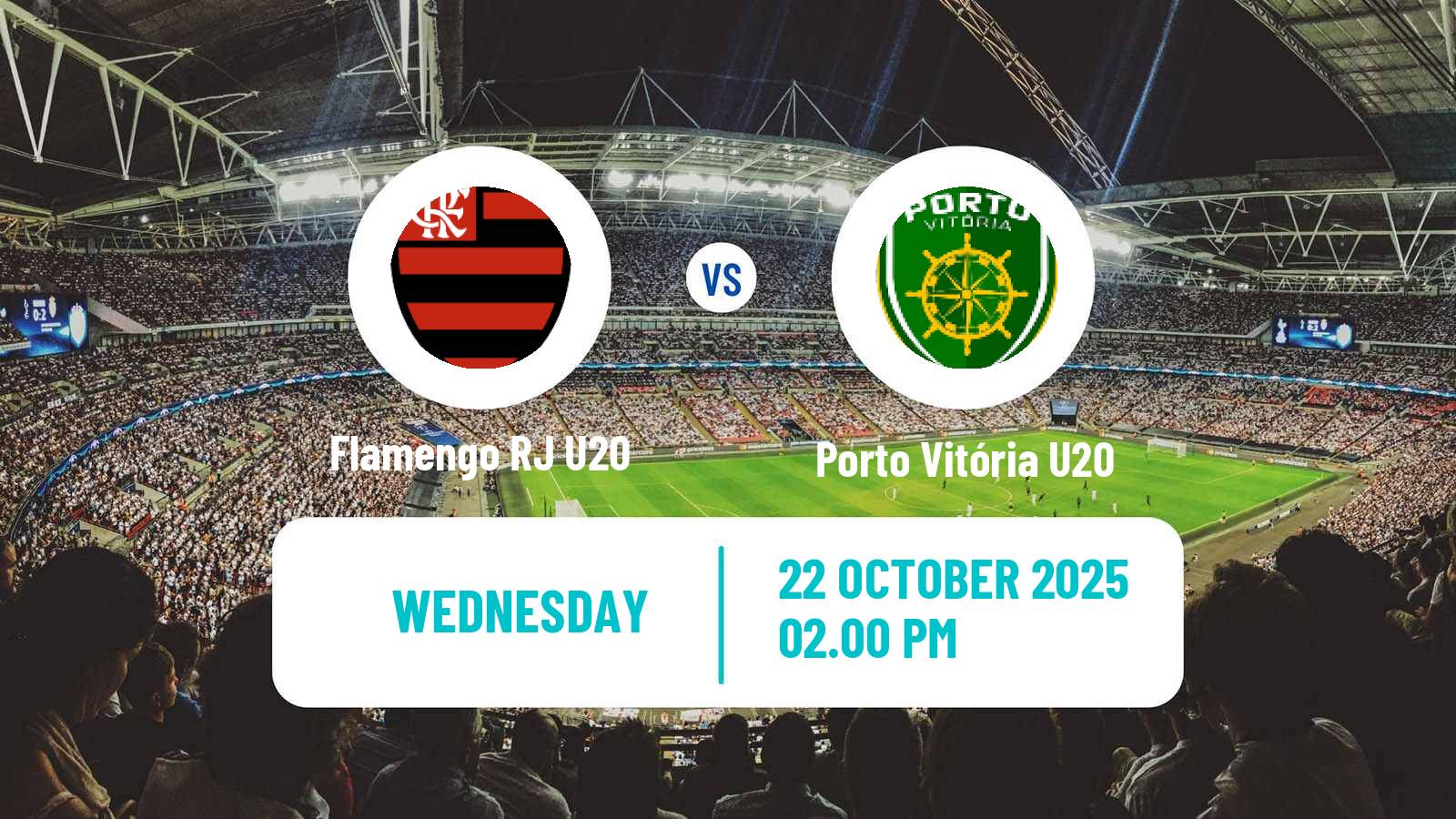 Football Copa do Brasil U20 Flamengo RJ U20 - Porto Vitória U20