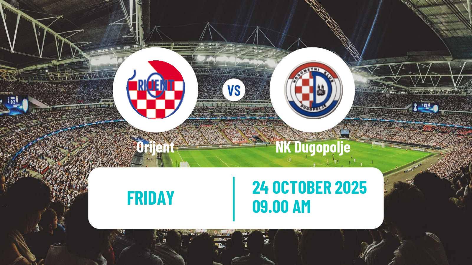 Football Croatian Prva NL Orijent - Dugopolje