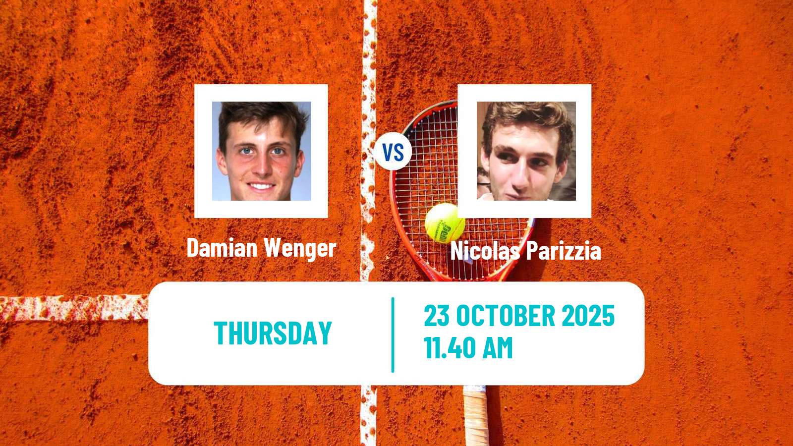 Tennis ITF M25 Sarreguemines Men Damian Wenger - Nicolas Parizzia