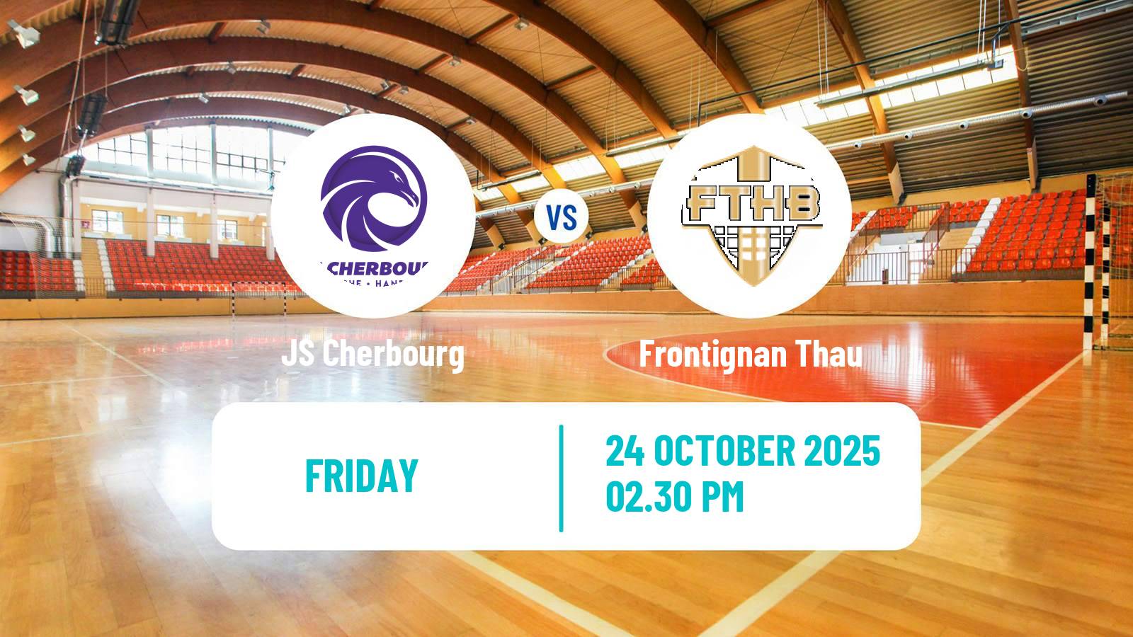 Handball French Proligue Handball Cherbourg - Frontignan Thau