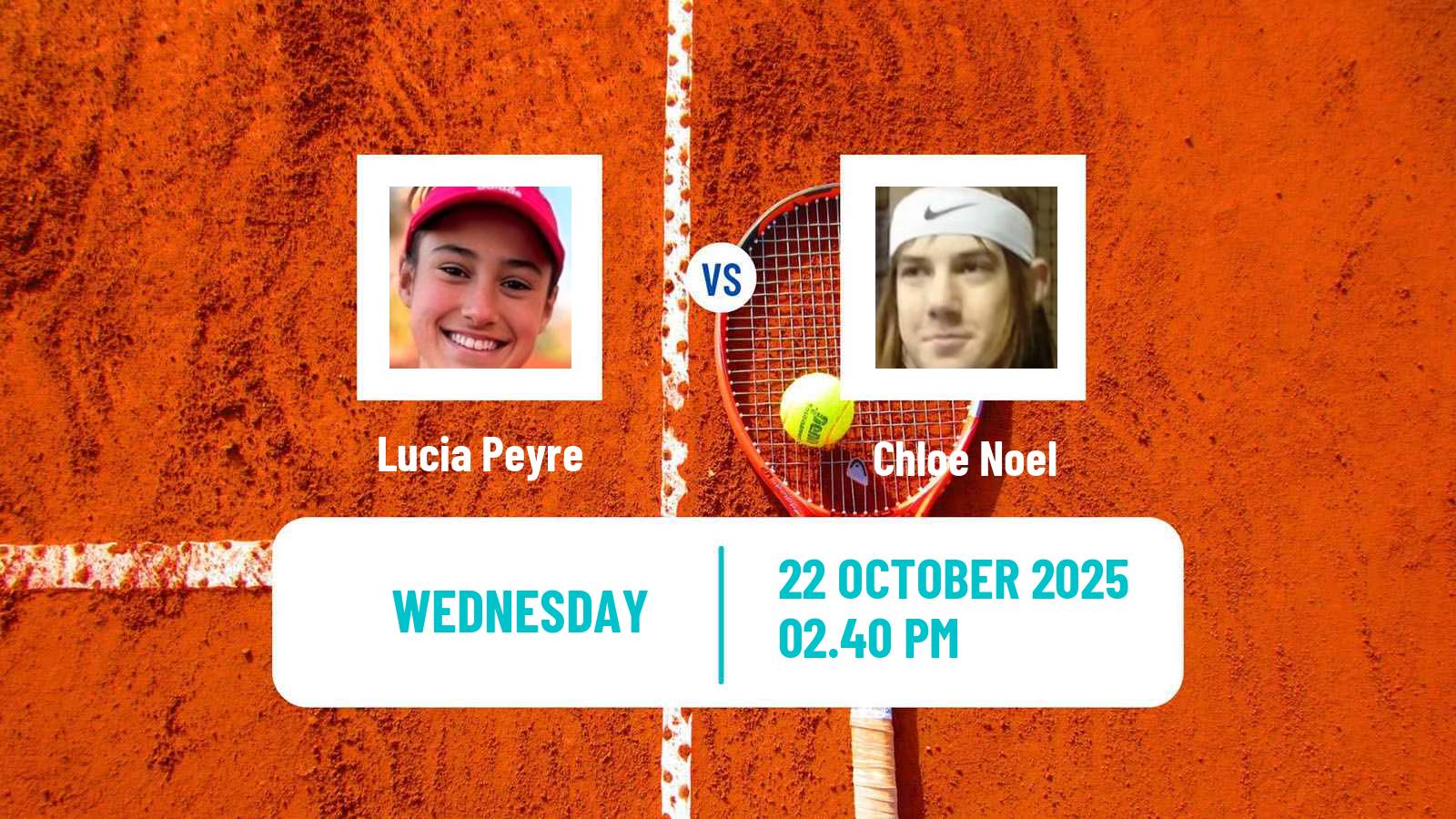 Tennis ITF W35 Norman Ok Women Lucia Peyre - Chloe Noel