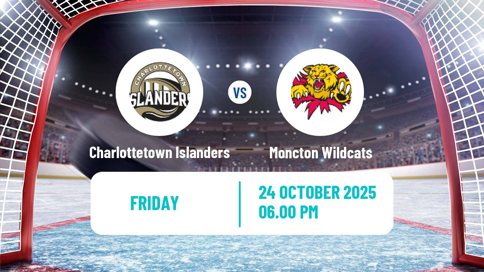 Hockey QMJHL Charlottetown Islanders - Moncton Wildcats