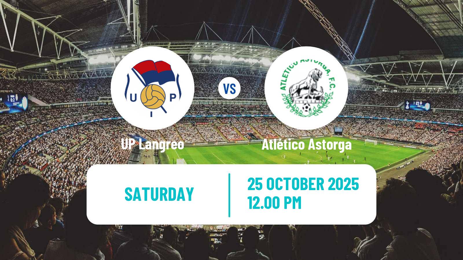 Football Spanish Segunda RFEF - Group 1 Langreo - Atlético Astorga