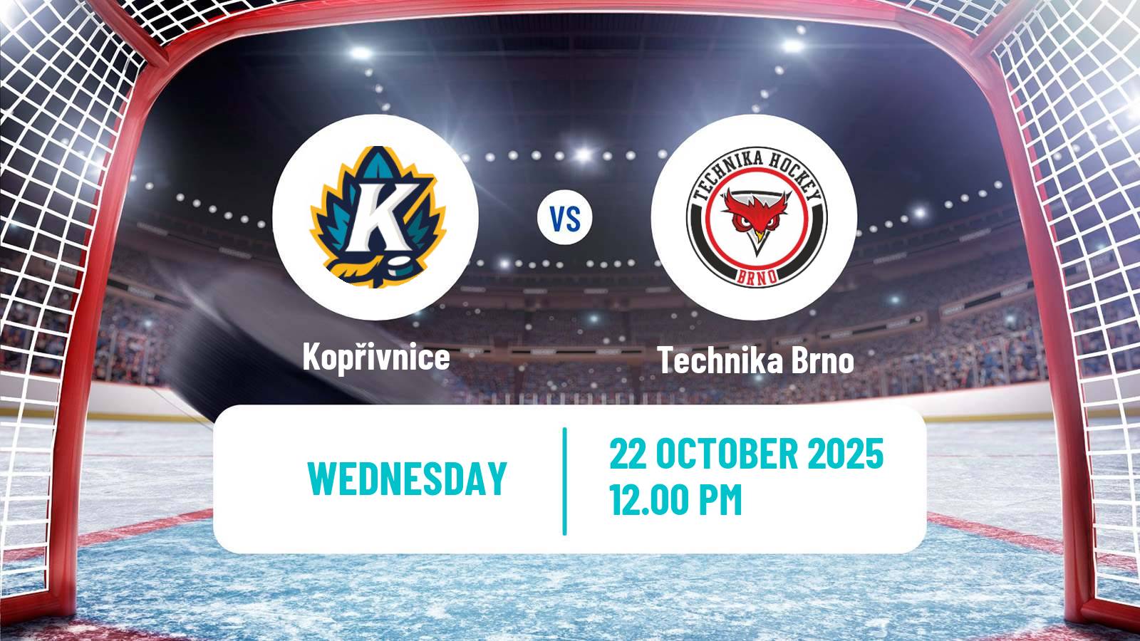 Hockey Czech 2 Liga Hockey East Kopřivnice - Technika Brno