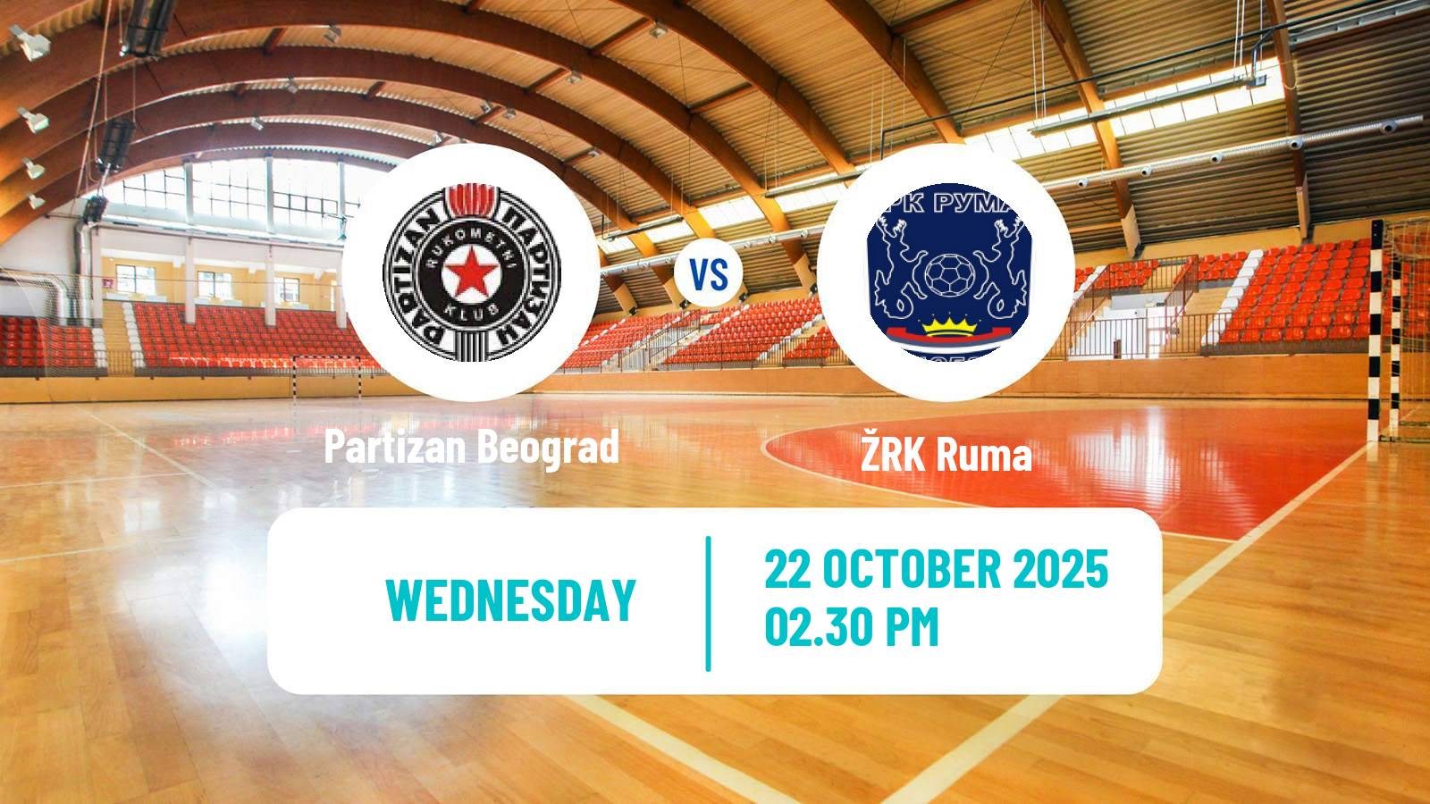 Handball Serbian Liga Handball Women Partizan Beograd - Ruma
