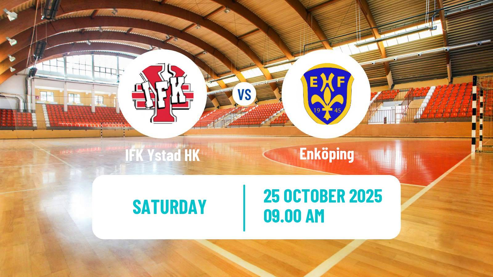 Handball Swedish Allsvenskan Handball IFK Ystad - Enköping