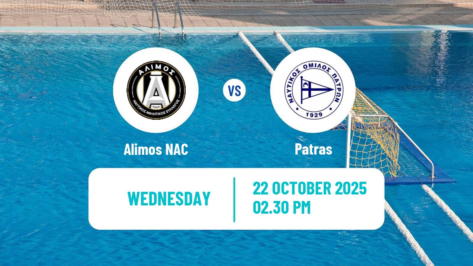 Water polo Greek A1 Water Polo Women Alimos - Patras