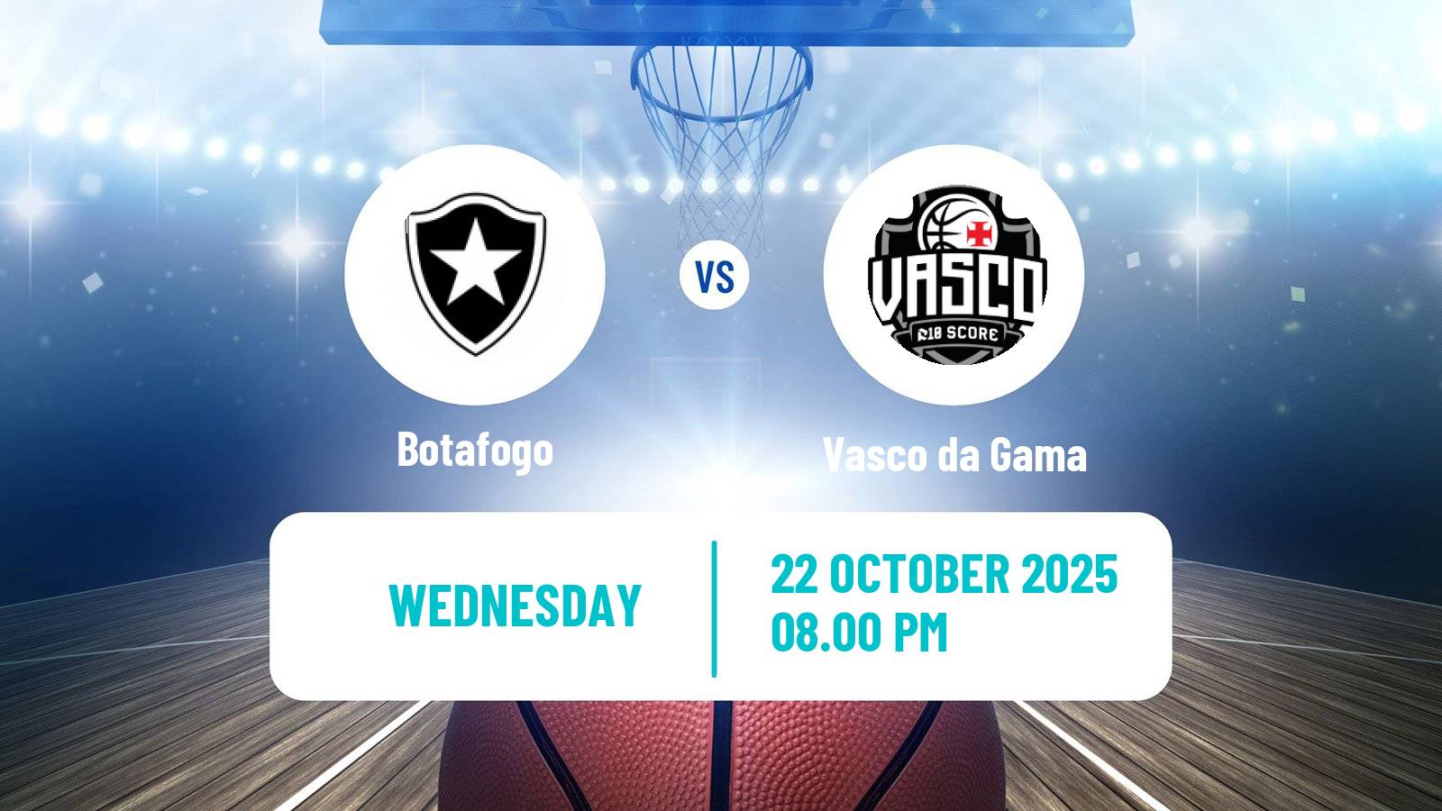 Basketball Brazilian NBB Botafogo - Vasco da Gama